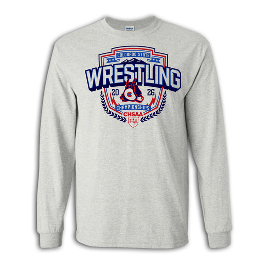 2026 CHSAA State Championship Wrestling Long Sleeve Shirt
