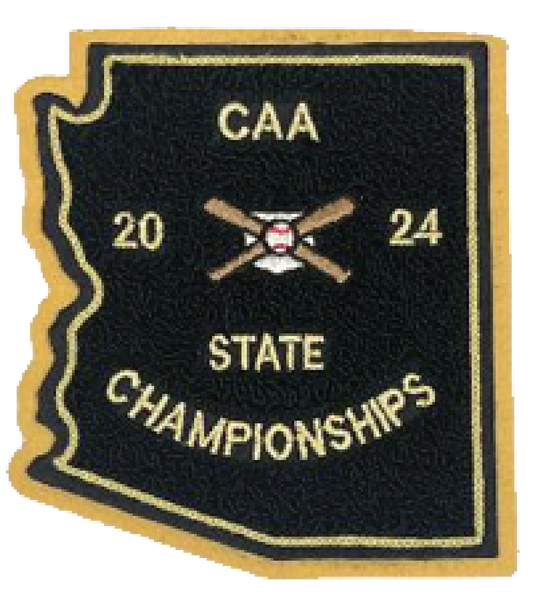 2024 CAA State Championship Baseball Patch