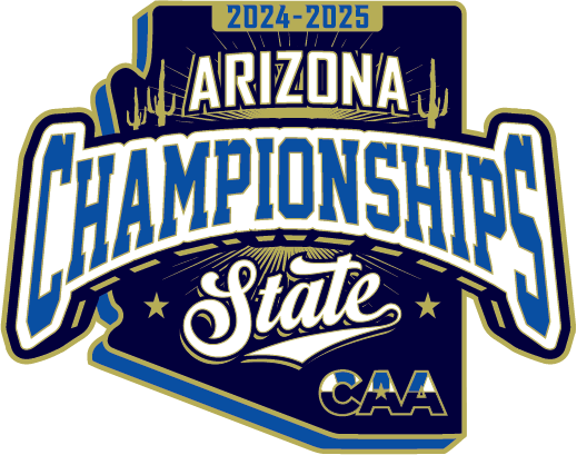 2024-25 CAA State Championships Lapel Pin