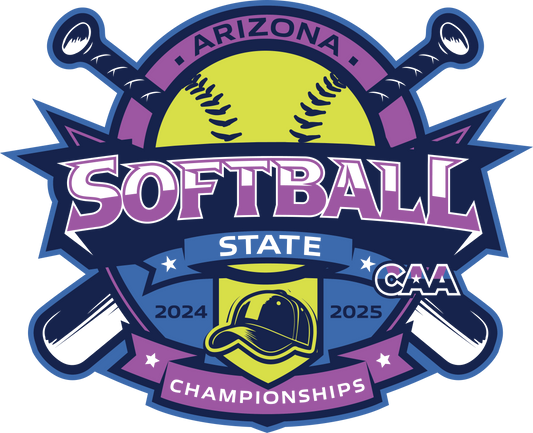 2024 CAA State Championship Softball Sticker 3-Pack