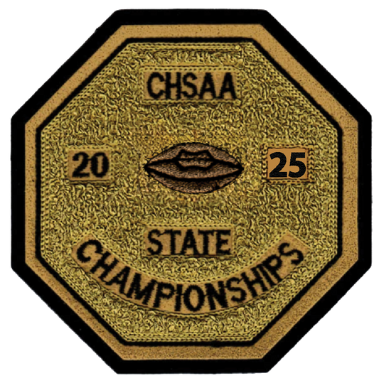 2025 CHSAA State Championship Flag Football Patch