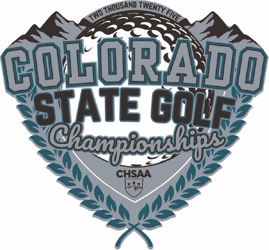 2025 CHSAA State Championship Boys Golf Sticker 4-Pack