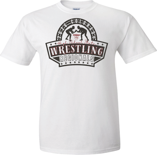 2026 CHSAA State Boys Regionals Wrestling T-Shirt