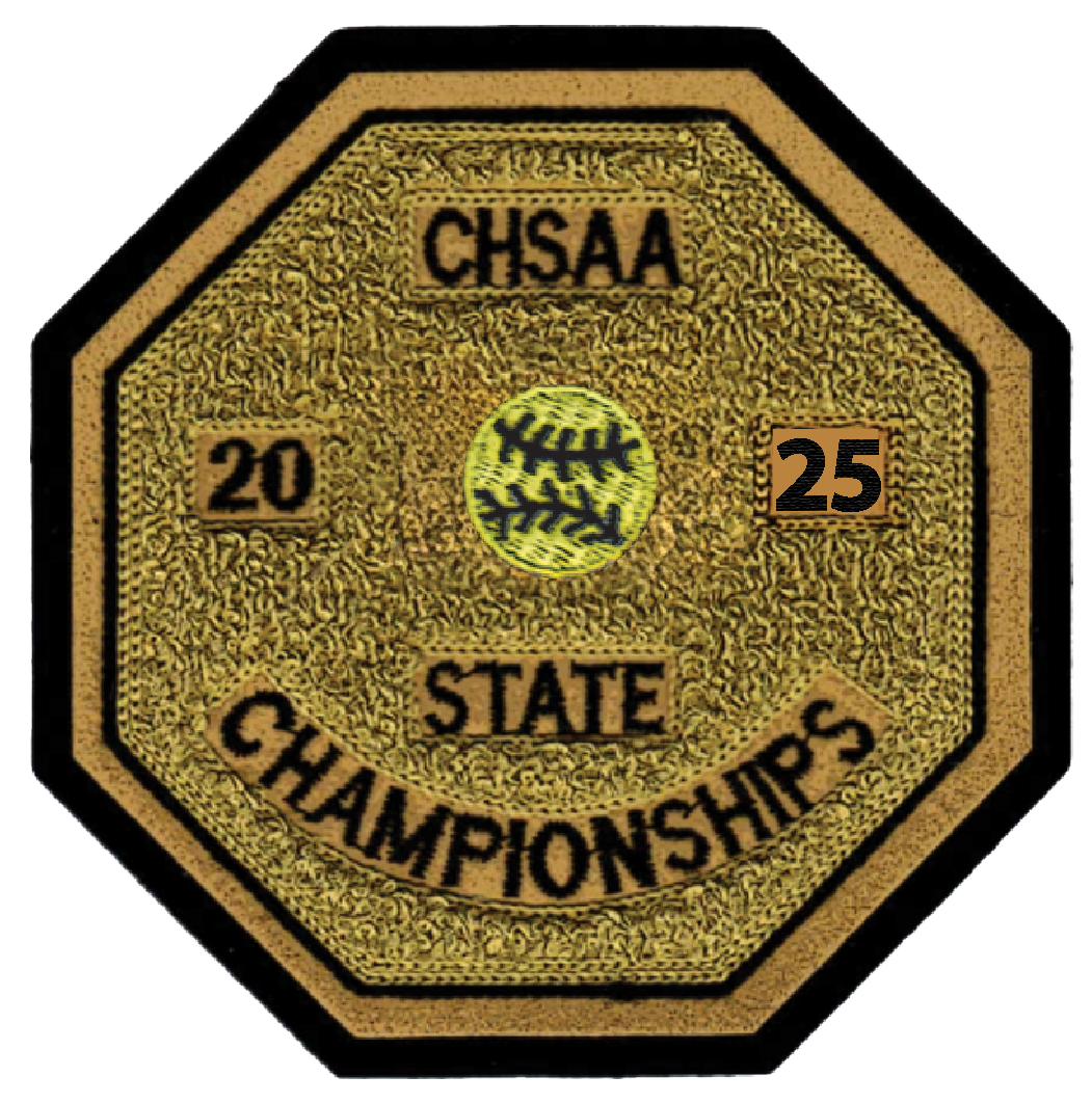 2025 CHSAA State Championship Softball Patch