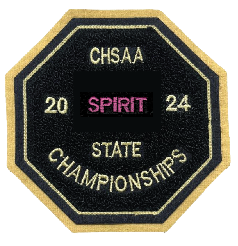 2024 CHSAA State Championship Spirit Patch