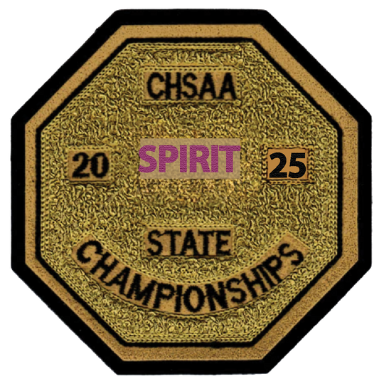 2025 CHSAA State Championship Spirit Patch