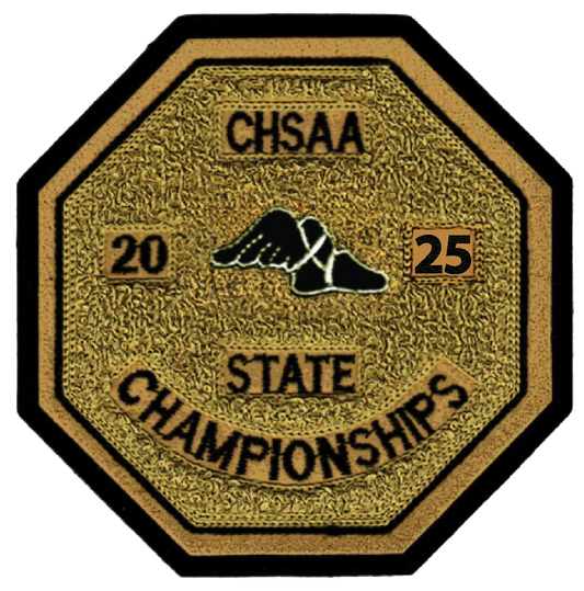 2025 CHSAA State Championship Track & Field Patch