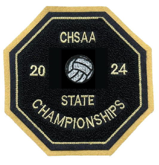 2024 CHSAA State Championship Volleyball Patch