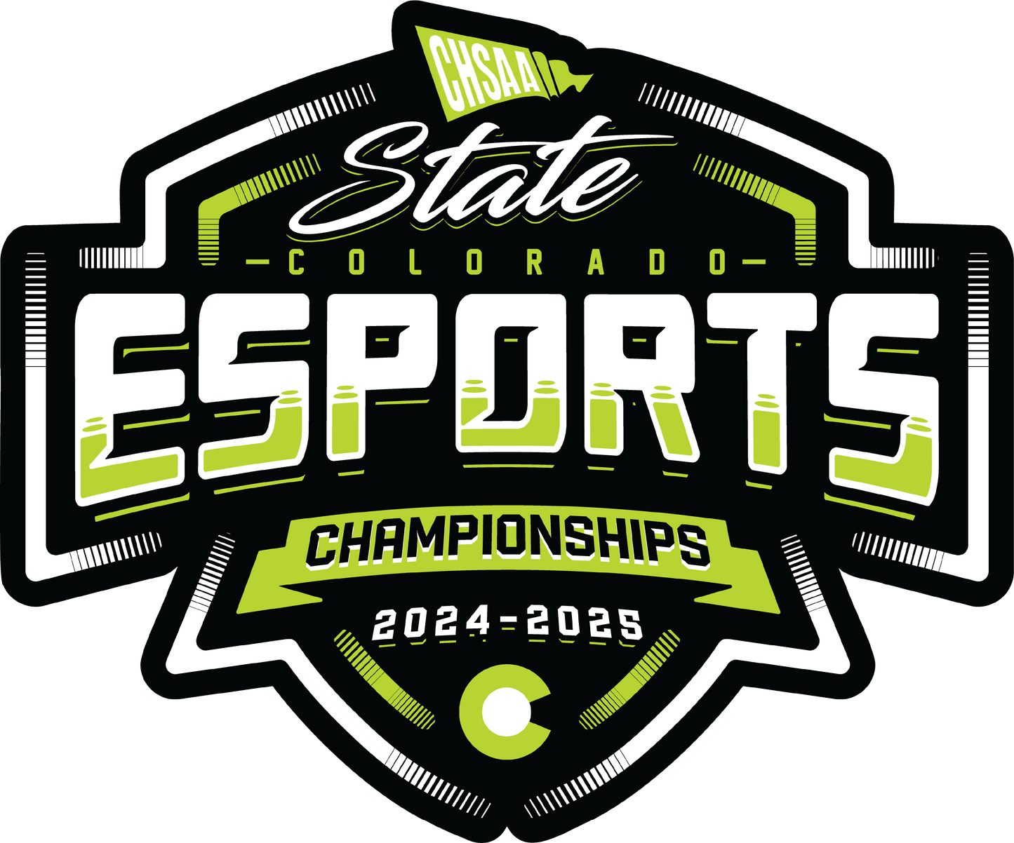 2024 CHSAA State Championship Fall eSports Sticker 3-Pack