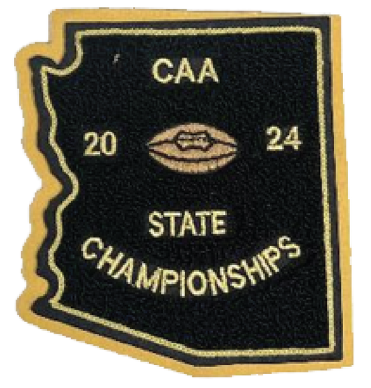 2024 CAA State Championship Football Patch