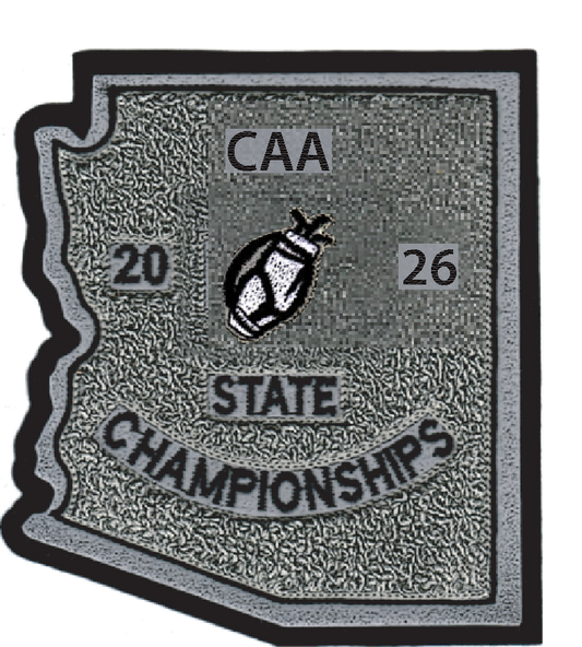 2026 CAA State Championship Golf Patch