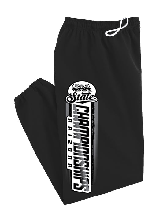 CAA State Championship Black Sweatpants