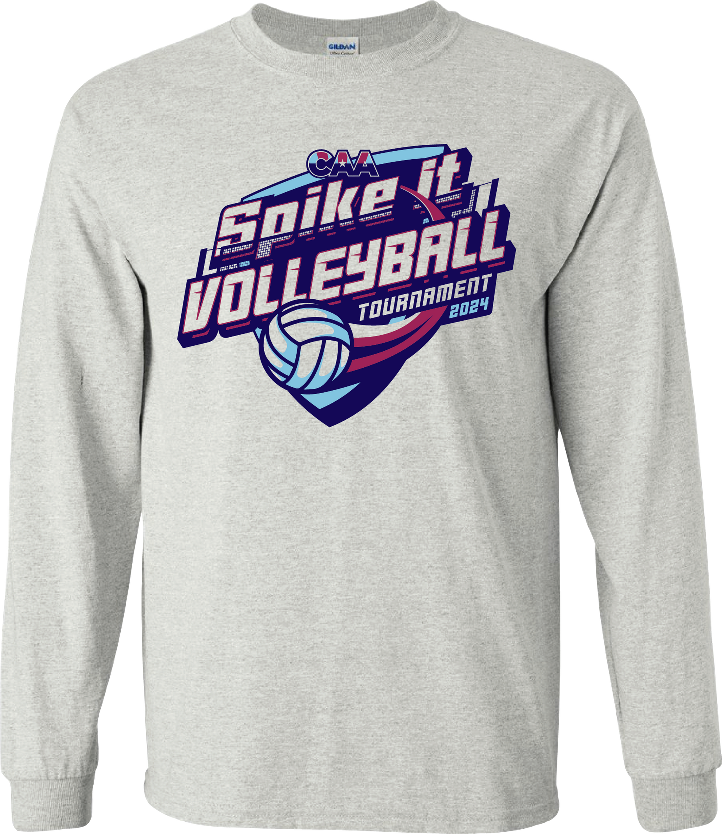 2024 CAA Spike It Tournament Volleyball Long Sleeve Shirt