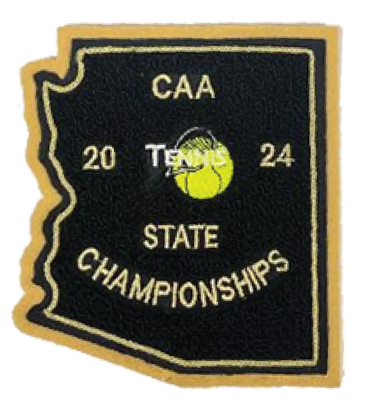 2024 CAA State Championship Tennis Patch