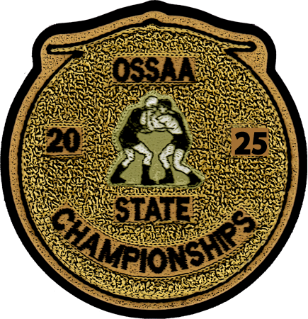 2025 OSSAA State Championship Wrestling Patch