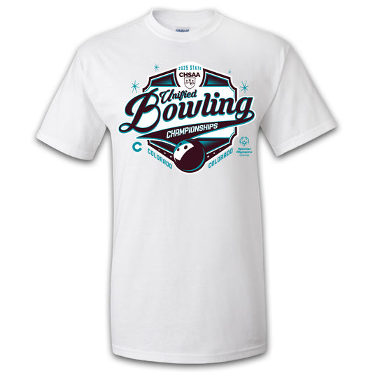 2025 CHSAA State Championship Unified Bowling T-Shirt