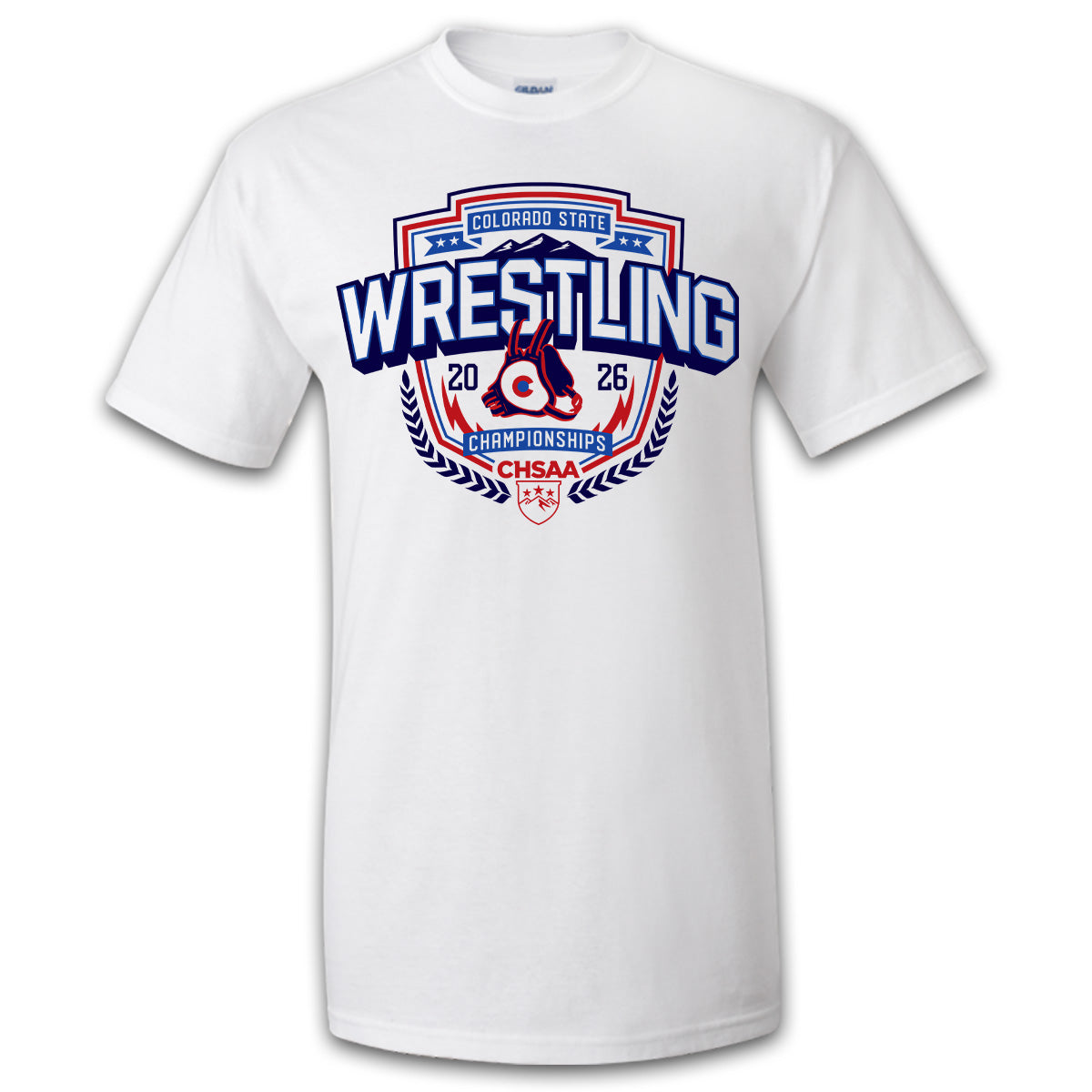 2026 CHSAA State Championship Wrestling T-Shirt