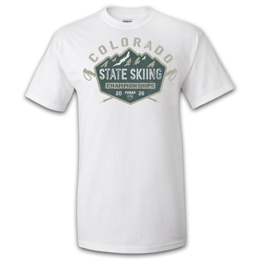 2026 CHSAA State Championship Skiing T-Shirt