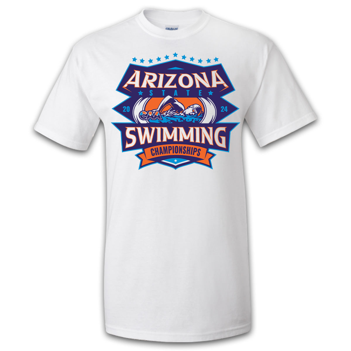 2024-25 CAA State Championship Swim T-Shirt