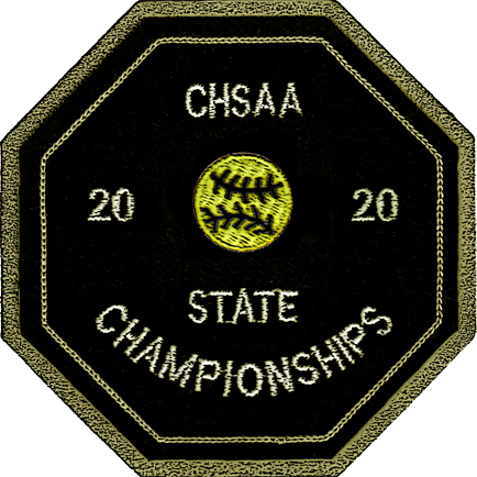 2020 CHSAA State Championship Softball Patch
