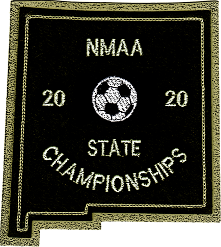 2020 NMAA State Championship Soccer Patch