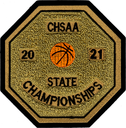 2021 CHSAA State Championship Basketball Patch
