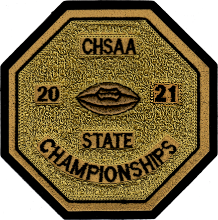 2021 CHSAA State Championship Football Patch