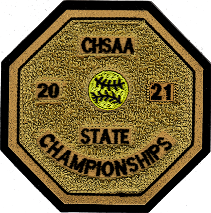 2021 CHSAA State Championship Softball Patch
