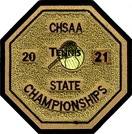 2021 CHSAA State Championship Tennis Patch