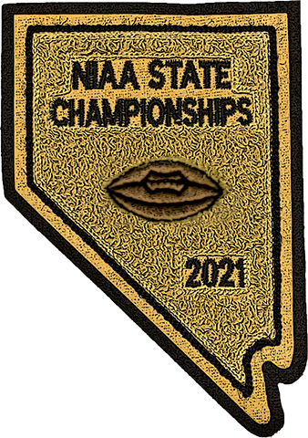 2021 NIAA State Championship Football Patch