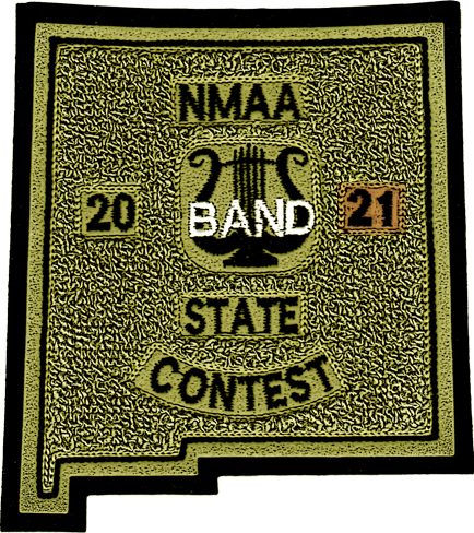 2021 NMAA State Championship Concert Band Patch