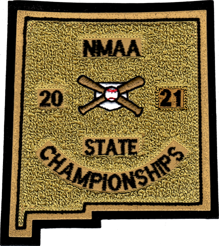 2021 NMAA State Championship Baseball Patch