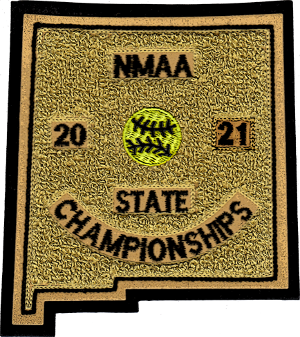 2021 NMAA State Championship Softball Patch