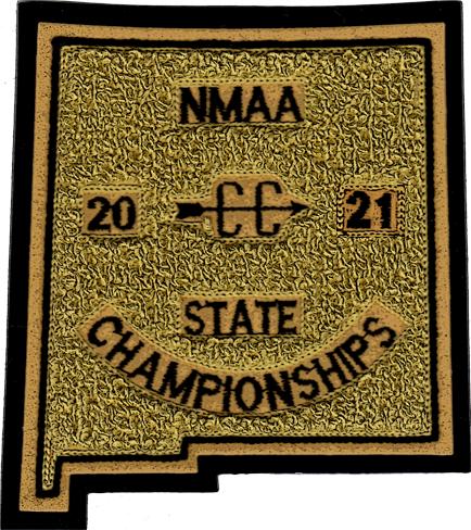2021 NMAA State Championship Cross Country Patch