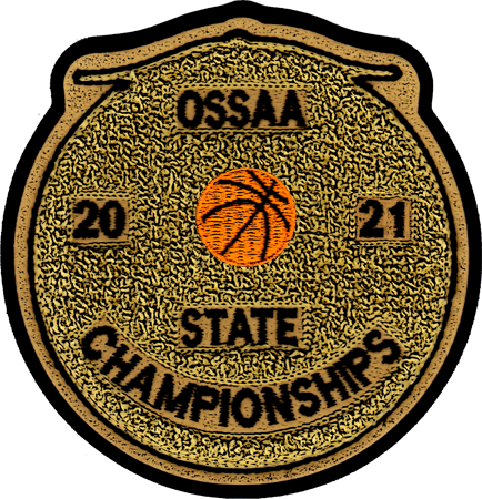 2021 OSSAA State Championship Basketball Patch