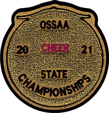 2021 OSSAA State Championship Cheer Patch