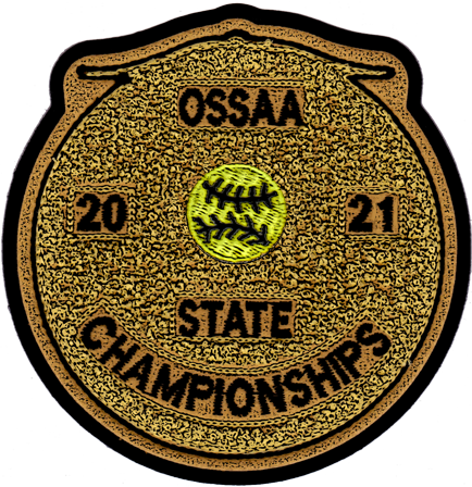 2021 OSSAA State Championship Softball Patch