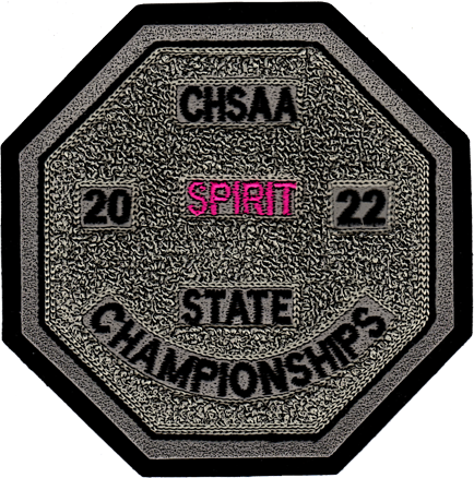 2022 CHSAA State Championship Spirit Patch
