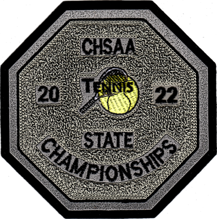 2022 CHSAA State Championship Tennis Patch