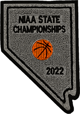 2022 NIAA State Championship Basketball Patch