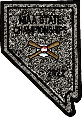 2022 NIAA State Championship Baseball Patch