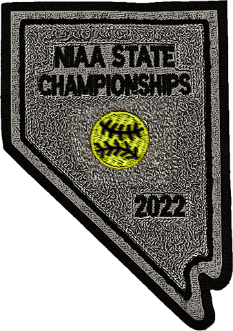 2022 NIAA State Championship Softball Patch