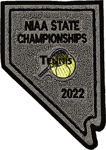 2022 NIAA State Championship Tennis Patch