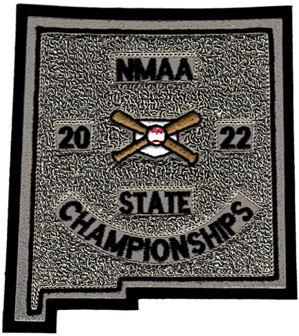 2022 NMAA State Championship Baseball Patch