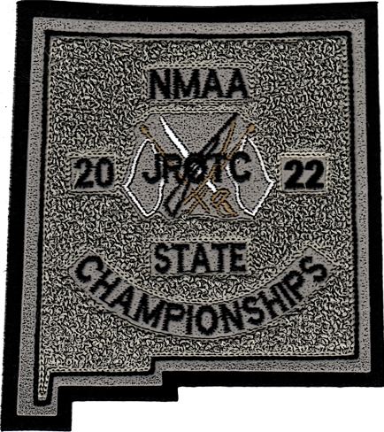 2022 NMAA State Championship JROTC Patch