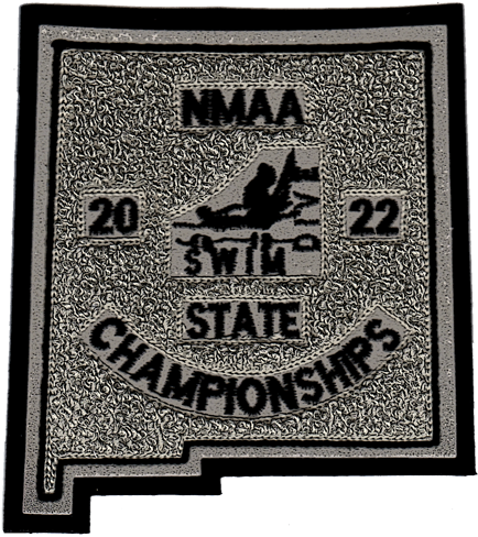 2022 NMAA State Championship Swim & Dive Patch