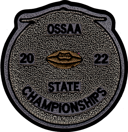 2022 OSSAA State Championship Football Patch