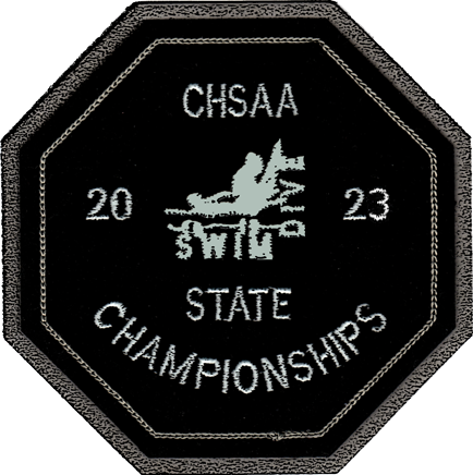 2023 CHSAA State Championship Swim & Dive Patch