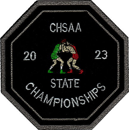 2023 CHSAA State Championship Wrestling Patch
