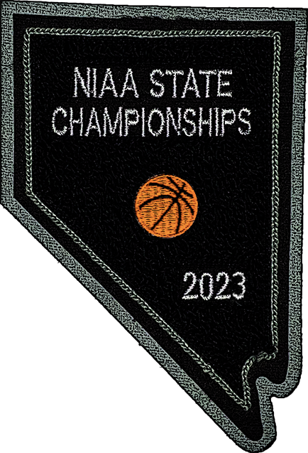 2023 NIAA State Championship Basketball Patch